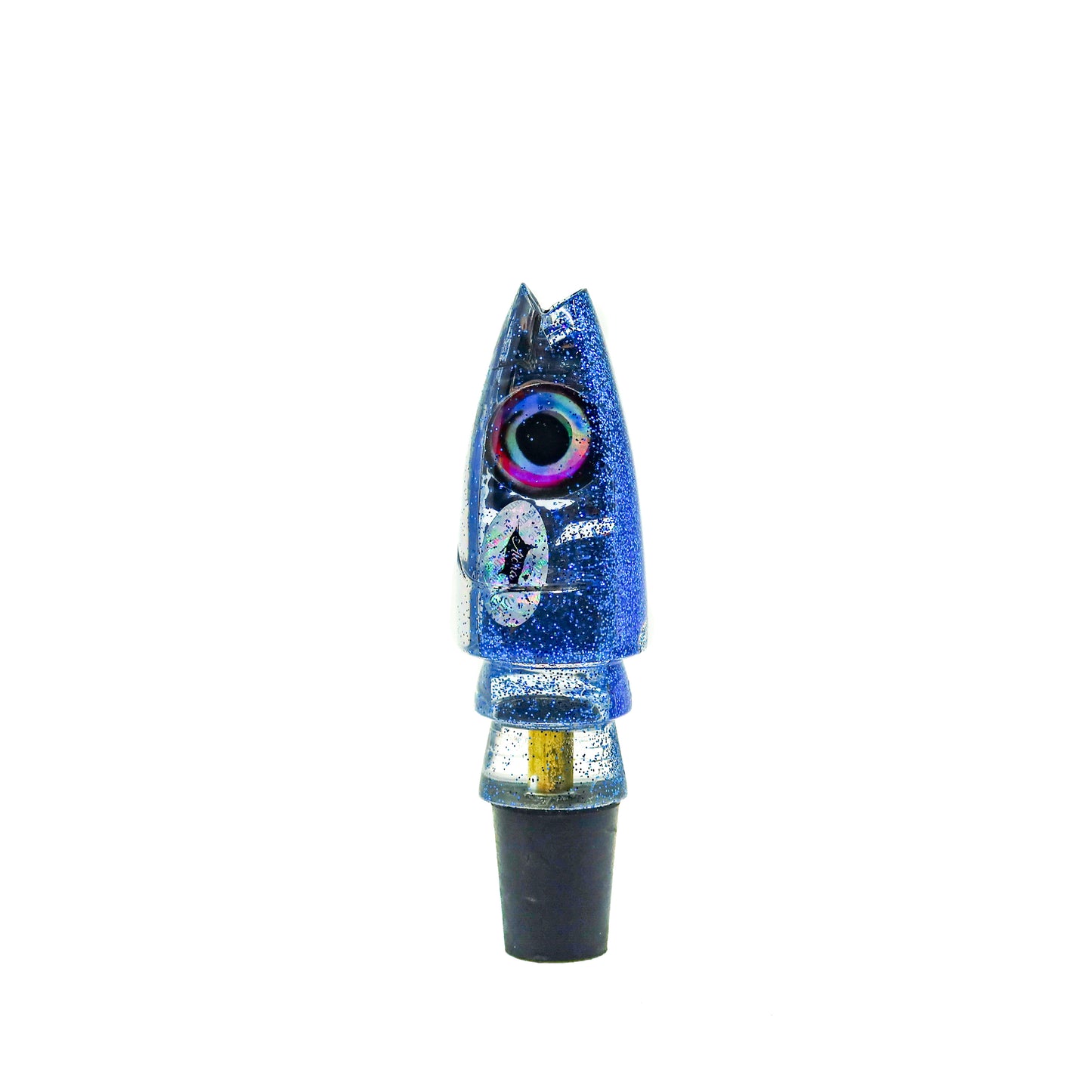 Aloha Lures - 9” Dark Blue Sparkle Super Ninja