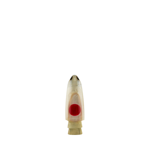 Leroy - 7” White Pearl 4-Hole Jetted Bullet