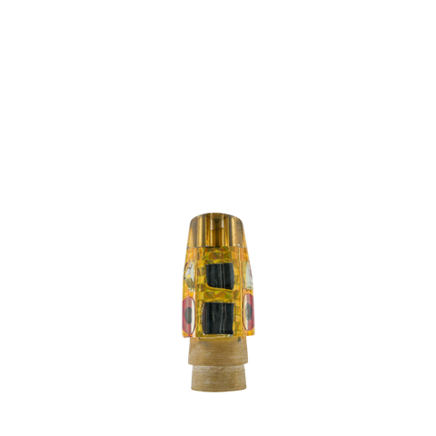 Futa - 9 4-Hole Jetted Cracked Glass Slant