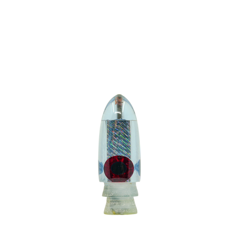 Tanabe - 9" Light Blue Tint Single Hole Bullet