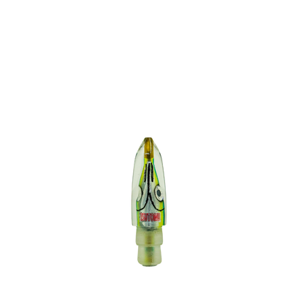 Tsutomu - 6” Blue Green Fish Head Bullet