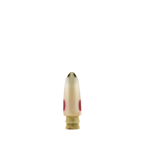 Leroy - 7” White Pearl 4-Hole Jetted Bullet
