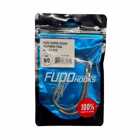 FUDO - Super Ocean Southern Tuna Ringed Eye 9/0 Hooks