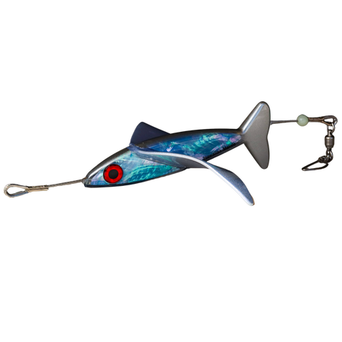 blue bird fishing lure Hawaiian Malolo