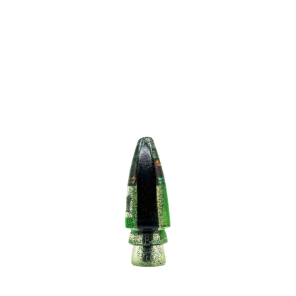 Aloha Lures - 9” Vintage Black Green Ninja Fish