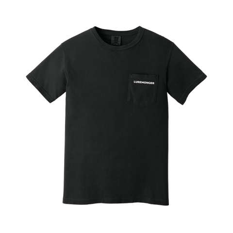 Luremonger - Heavyweight Pocket T-Shirt Black