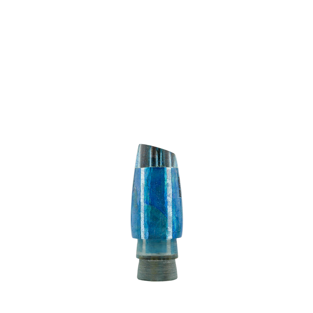 Polu Kai Lures: History & Lure Identification Guide | Luremonger 9" Slant, 4-Jet Blue Shell - Offshore Trolling Lure Archive