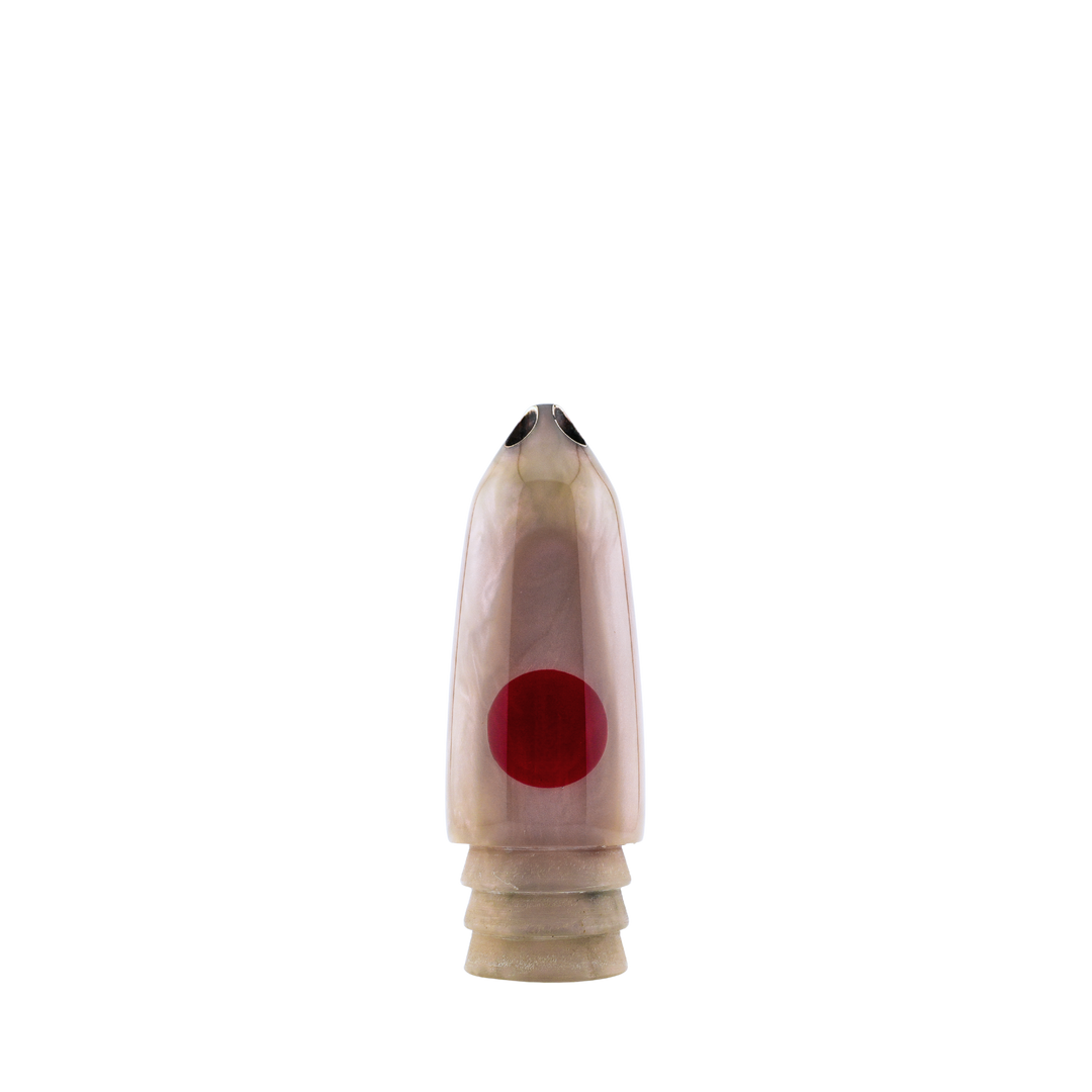 Leroy Lures: History & Lure Identification Guide | Luremonger 9"+ Bullet, 4-Jet Strawberry - Offshore Trolling Lure Archive
