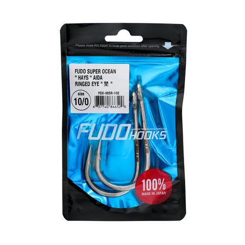 FUDO - Super Ocean "Hays" Aida Ringed Eye Size 10/0