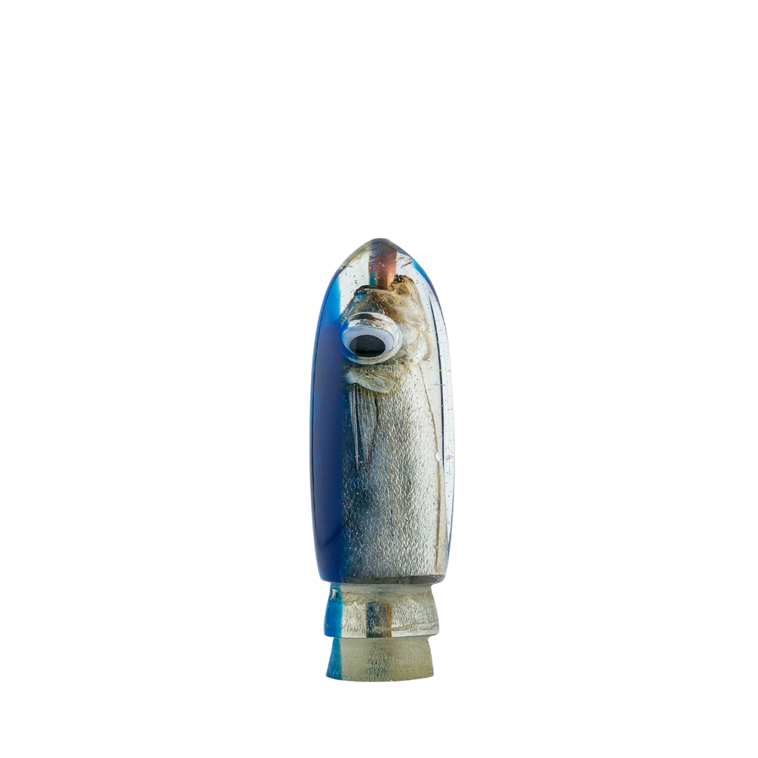 Tanabe Lures: History & Lure Identification Guide | Luremonger 9"+ Bullet, Real Fish Head - Offshore Trolling Lure Archive