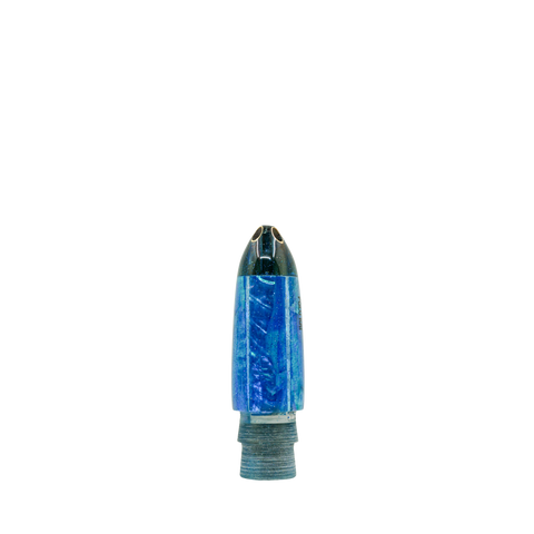 Polu Kai - 7" Vintage 4-Hole Jetted Blue Tint Bullet