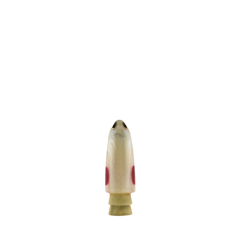 Leroy - 7” White Pearl 4-Hole Jetted Bullet