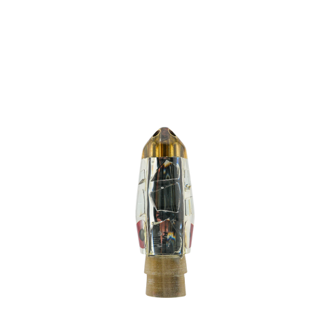 Futa - 9" Cracked Glass Jetted Bullet