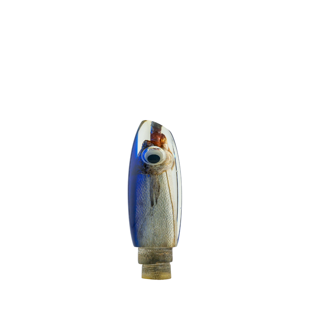 Tanabe Lures: History & Lure Identification Guide | Luremonger 9" Scoop, Real Fish Head - Offshore Trolling Lure Archive