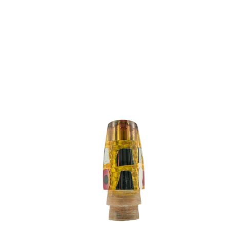 Futa - 9 4-Hole Jetted Cracked Glass Slant