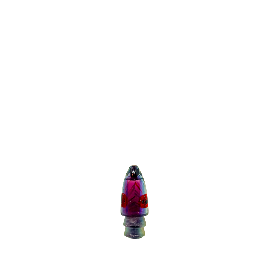 Leroy - 5" Purple Blue Line Bullet