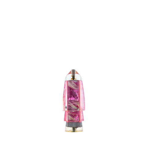 Koya Lures - 7" Pink Shell Single Hole Bullet