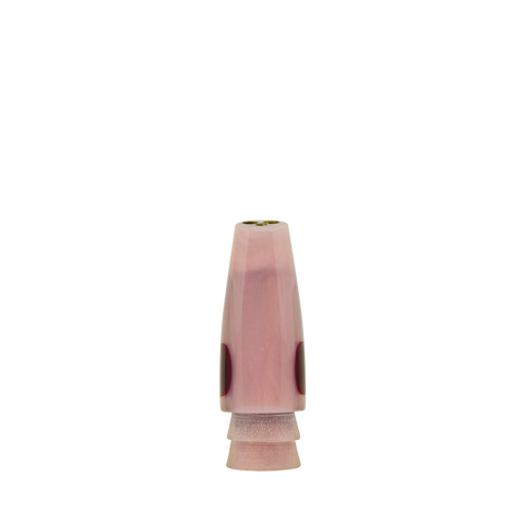 Leroy - 9” Strawberry Pearl 2-Hole Jet Slant