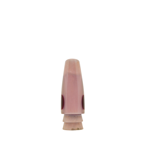 Leroy - 9” Strawberry Pearl 2-Hole Jet Slant