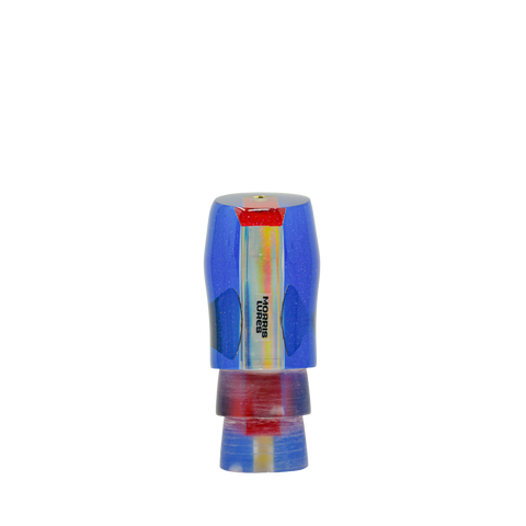 Morris Lures - 12" Cherry Bomb Plunger Blue Tint Top