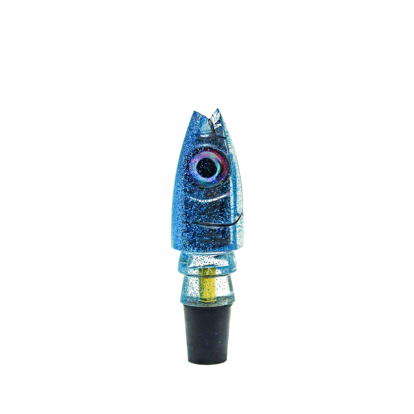 Aloha Lures - 9” Light Blue Sparkle Super Ninja