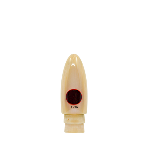 Futa - 9" Vintage Pearl Single Hole Bullet