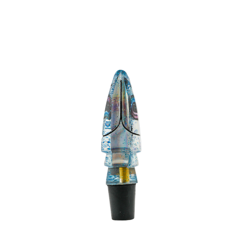 Aloha Lures - 9" Ninja Blue Glitter Top Fish Head