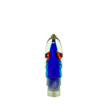 Tsutomu - 9”+ Limited Tricolor Fish Head Moke Bullet