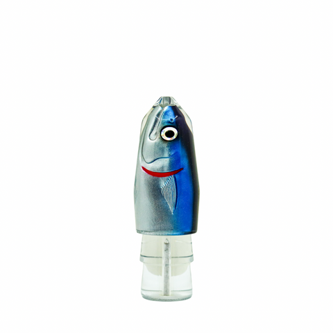 Sh-Bite - 9” RT Black Blue Fish Head Bullet
