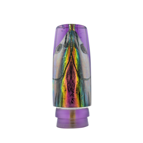Alii Kai - 14" Purple Top Holo Foil Aku Hard Head