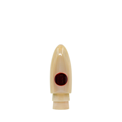 Futa - 9" Vintage Pearl Single Hole Bullet