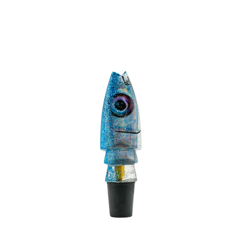 Aloha Lures - 9" Ninja Blue Glitter Top Fish Head