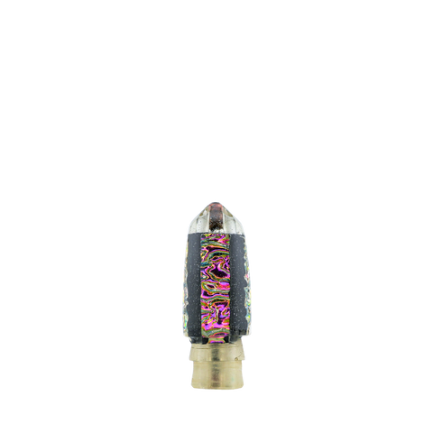 Marlin Magic - 9" Small 4-Jet Dichroic Glass Bullet