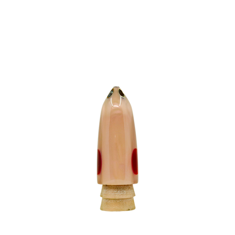 Leroy - 9” Strawberry Pearl 4-Jet Bullet