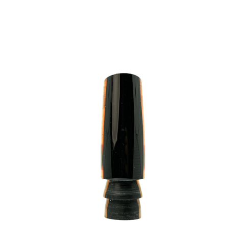 Pok'eye - 10" Jetted Black Salmon Tube