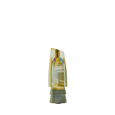 Shiroma - 9” Vintage Real Shell Non-Jet Slant