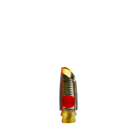 Shigeta - 7" Vintage Red Eye Offset Scoop