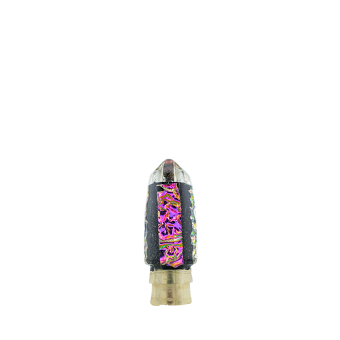 Marlin Magic - 9" Small 4-Jet Dichroic Glass Bullet