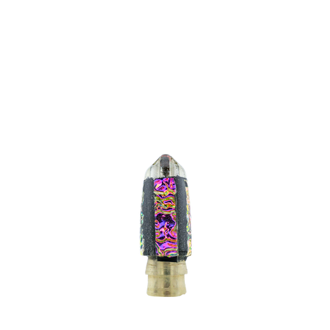 Marlin Magic - 9" Small 4-Jet Dichroic Glass Bullet