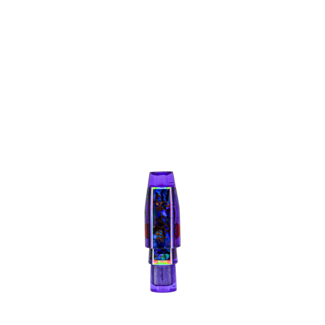 Sh-Bite - 5” Aku Lure Purple Shell Invert