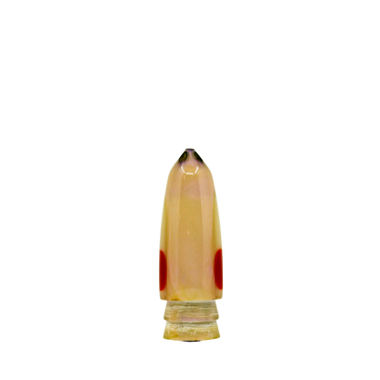 Leroy - 9” Vintage 4-Hole Jetted Strawberry Bullet