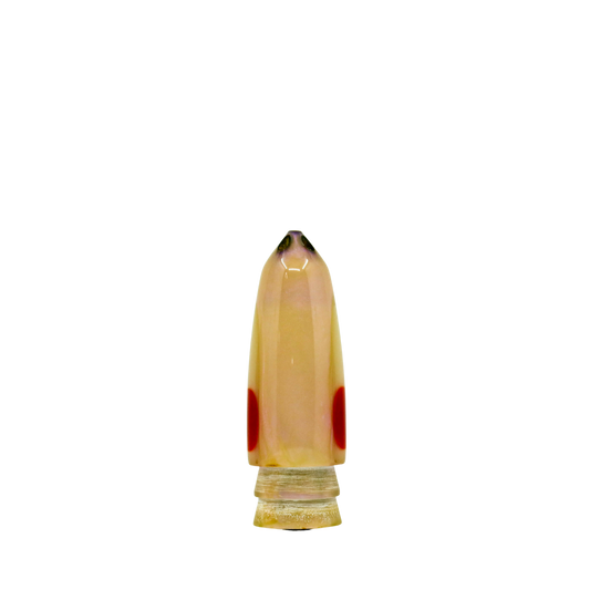 Leroy - 9” Vintage 4-Hole Jetted Strawberry Bullet