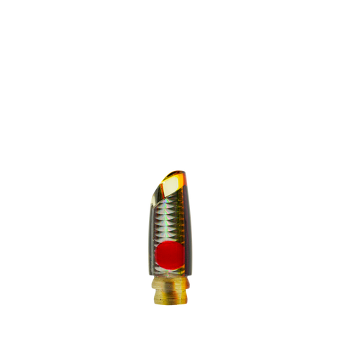 Shigeta - 7" Vintage Red Eye Offset Scoop