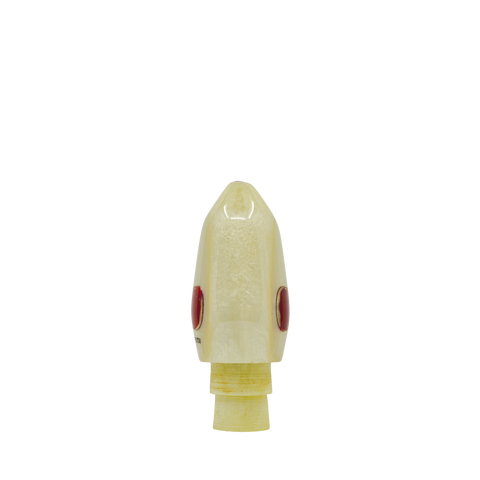 Futa - 9" Plus Vintage Pearl Single Hole Bullet