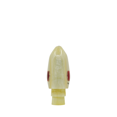 Futa - 9" Plus Vintage Pearl Single Hole Bullet