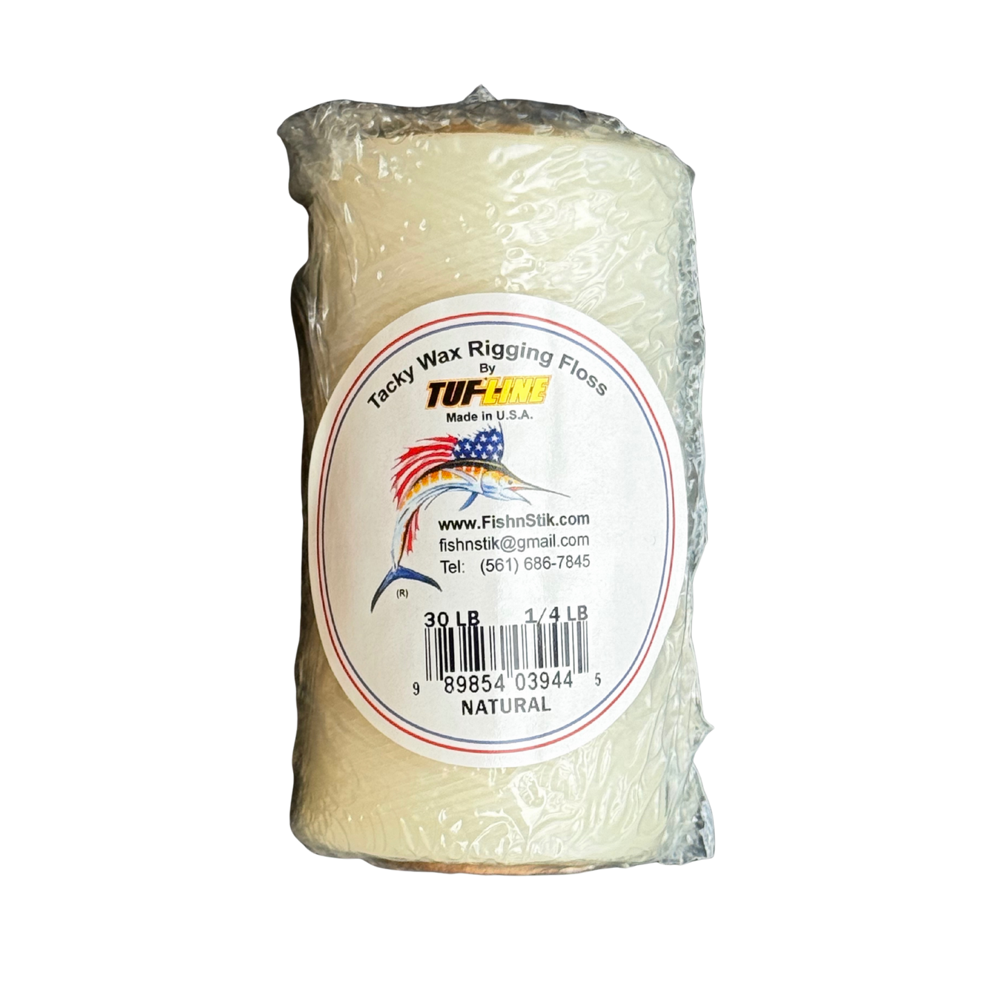 TUFLINE - 30LB x 1/4LB 640yd Spool Natural
