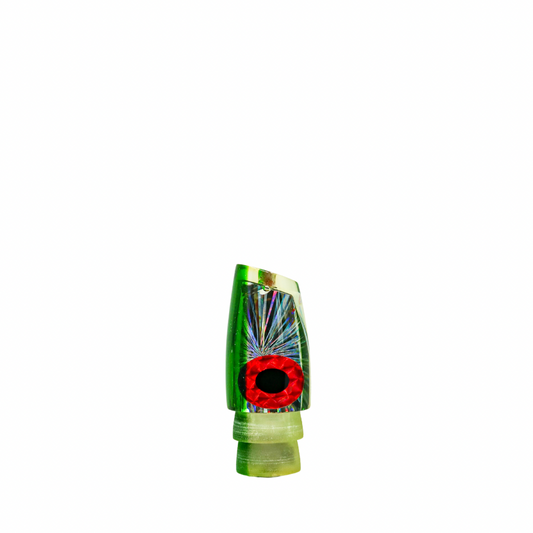 Futa - 9" Vintage Green Top Tapered Slant