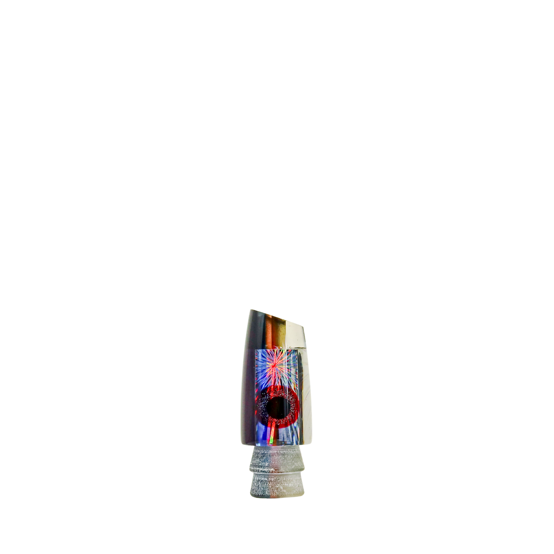 Leroy Lures: History & Lure Identification Guide | Luremonger 7" Slant, Purple Blue Starburst - Offshore Trolling Lure Archive