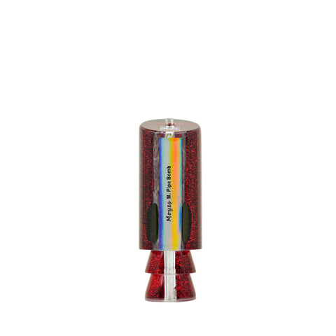 Moyes - 12" Black Red Shell Med. Pipe Bomb