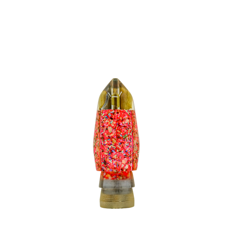 Shiroma - 9”+ Pink Starflake 2-Jet Bullet